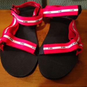 Pink sandals